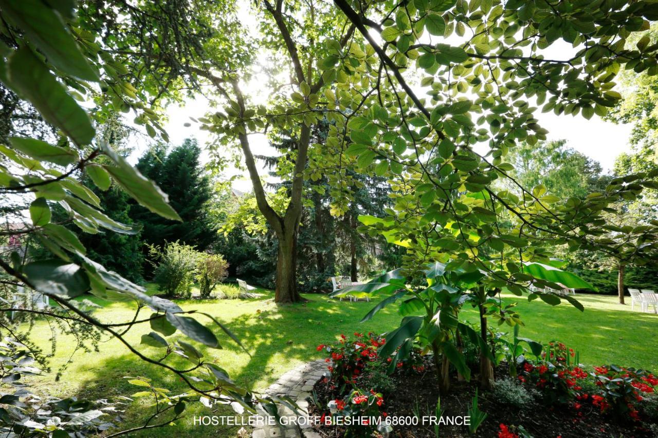 Aux Deux Clefs Hostellerie Groff Biesheim Esterno foto